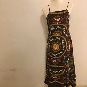 FARM Rio Multicolor Midi Dress